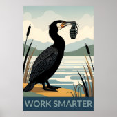 Work smarter poster ポスター (正面)
