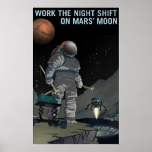 WORK THE NIGHT SHIFT ON MARS' MOON NASA Explorers