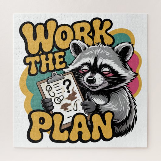 Work The Plan ジグソーパズル (縦)