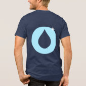 Work Tshirt (Opti Clean) トライブレンドＴシャツ (裏面)