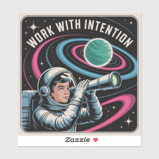Work With Intention シール (シート)