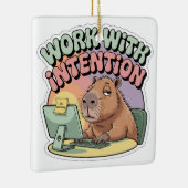Work With Intention セラミックオーナメント (右)