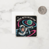 Work With Intention ノートカード (正面/裏面インサイチュ)