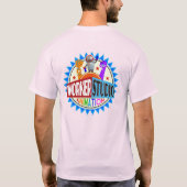 Worker Studioのジップアップ Tシャツ (裏面)