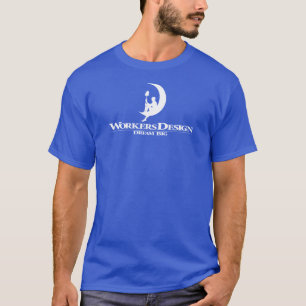 workers design t-shirt logo parody tシャツ