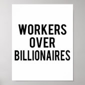 Workers Over Billionaires  ポスター (正面)