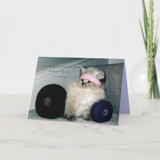 workinのpussie、"それは育つ勇気を…取ります カード