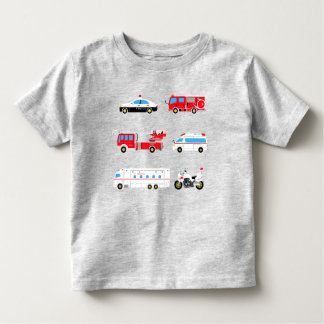 working cars T-shirt トドラーTシャツ