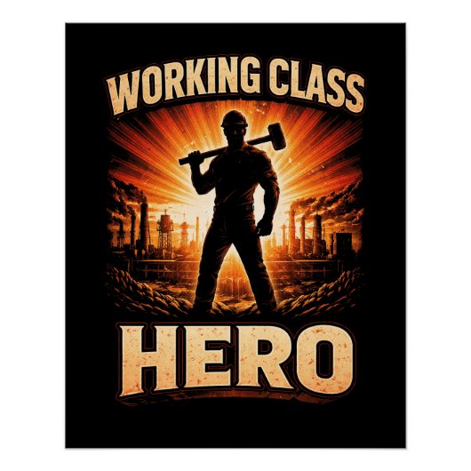 Working Class Hero ポスター (正面)