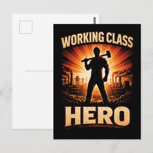 Working Class Hero ポストカード (正面/裏面)