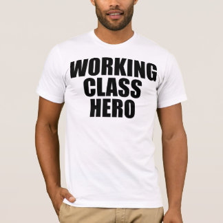 WORKING CLASS HERO -black logo- Tシャツ