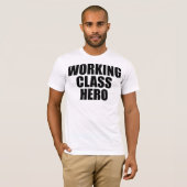 WORKING CLASS HERO -black logo- Tシャツ (正面フル)
