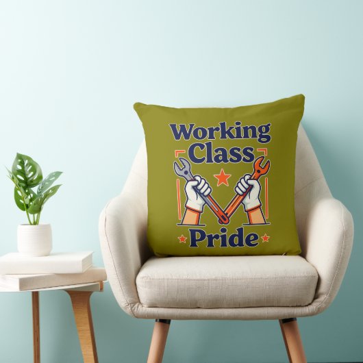 Working Class Pride Tools and Strength Design クッション (椅子)