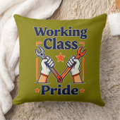 Working Class Pride Tools and Strength Design クッション (ブランケット)