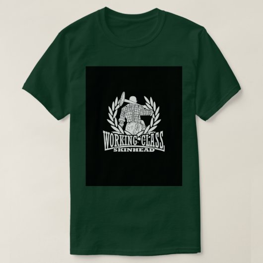 Working Class Skinheadsグラフィック Tシャツ (デザイン正面)