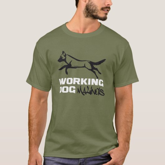 WORKING DOG K9 PB MALINOIS Tシャツ (正面)