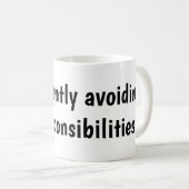 Working from Home コーヒーマグカップ (正面右)