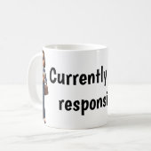 Working from Home コーヒーマグカップ (正面左)