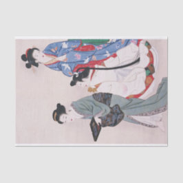 Working Girls by Yamaguchi Soken 薄葉紙