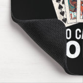 Working Is For People Who Can't Play Ker Design Fo マウスパッド (コーナー)