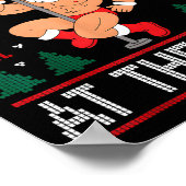 Working It At The Le Funny Santa Dancing Ugly Chri ポスター (角)