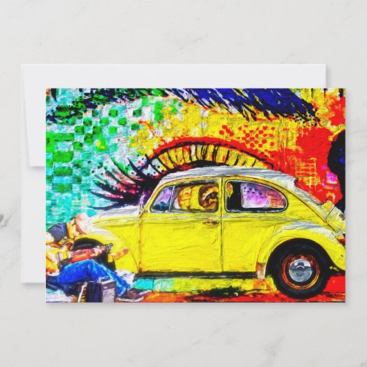 working man ノートカード (正面)