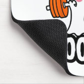 Working On My Boo Tee Halloween Dead Lift幽霊Gy マウスパッド (コーナー)