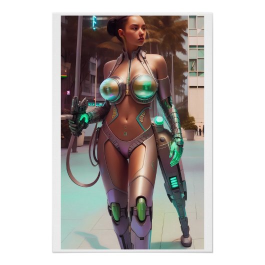 Working with Her Training Leg ポスター (正面)