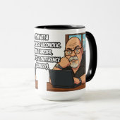 Working Writer 15OZ Mug Designed by Phil Elmore マグカップ (正面右)