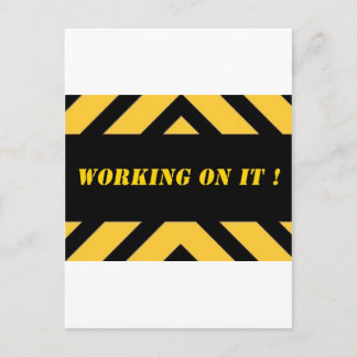 workingonitbig.jpg ポストカード