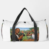 WORKOUT CONTENT CREATOR DUFFEL BAGS ダッフルバッグ (裏面)