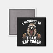 Workout Dear Abs Funny Gym Exercise Fitness Quote  マグネット (正面/裏面)