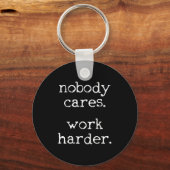 Workout Gym Fitness Exercise Motivational  キーホルダー (正面)