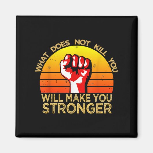 Workout Insration Motivational Saying Men Women  マグネット (正面)