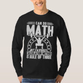 Workout Math Weightlifting Rule Of Three Training Tシャツ (正面)