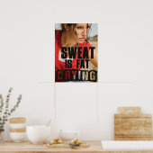 Workout Motivational ポスター (キッチン)