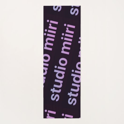 WORKOUT / YOGA MAT studio miiri ヨガマット (裏面)