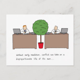 Workplace, Cartoonでの競合解決。 ポストカード