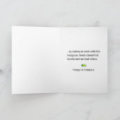 Workplace Humor Hangover Funny St. Patricks カード (内部)