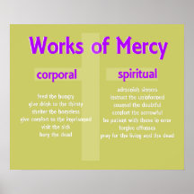 Works of Mercy Posterカスタマイズ可能なグラフィックアート
