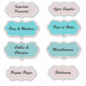 Workspace Officeホーム団体や組織ラベル シール (正面)