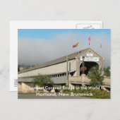 Worlの最も長い屋根付橋… ポストカード (正面/裏面)