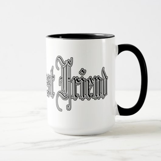worldの親友のマグ マグカップ (右)