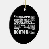 World博士Greatestクールでモダンなおもしろいの博士 セラミックオーナメント (右)