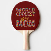 WORLD クール MOM +あなたの背景 卓球ラケット (正面)