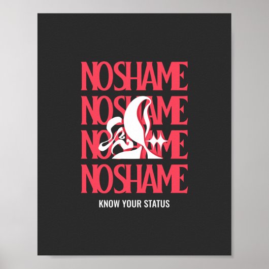 World Aids Day Know Your Status ポスター (正面)