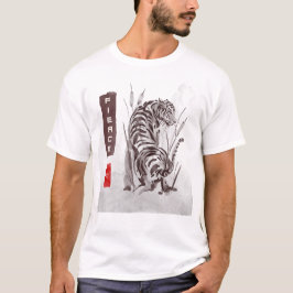 World Animal Day - Science 力 (Strength) Tiger Tシャツ