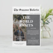 World Awaits Graduation Successの新聞写真 招待状 (スタンド正面)