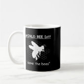 World Bee日救- The Bees – 環境 コーヒーマグカップ (左)