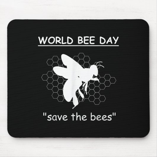 World Bee日救- The Bees – 環境 マウスパッド (正面)